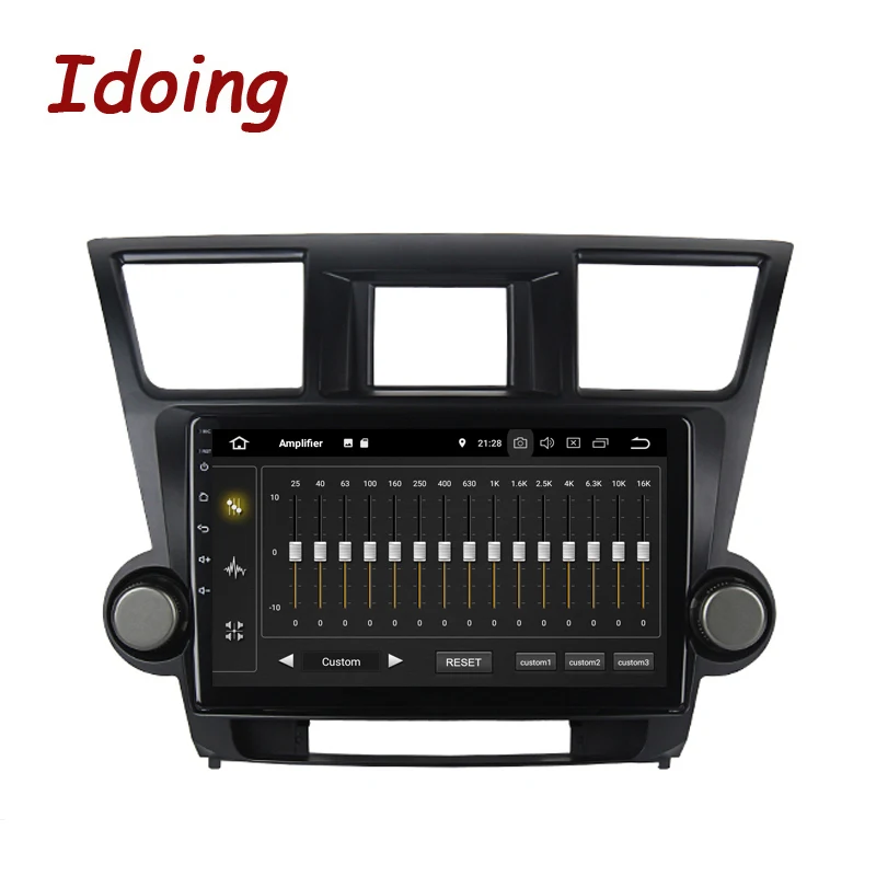 

Idoing 10.2"Android 10 For Toyota-Highlander 2 XU40 2007-2014 Car Radio Multimedia Video Player Navigation GPS Android no 2 din