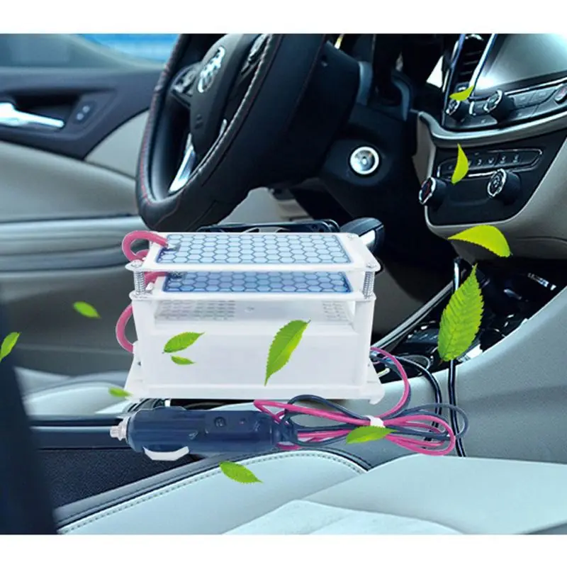 

10g/h DC12V/AC220V Portable Ozone Generator Integrated Ceramic Ozonizer