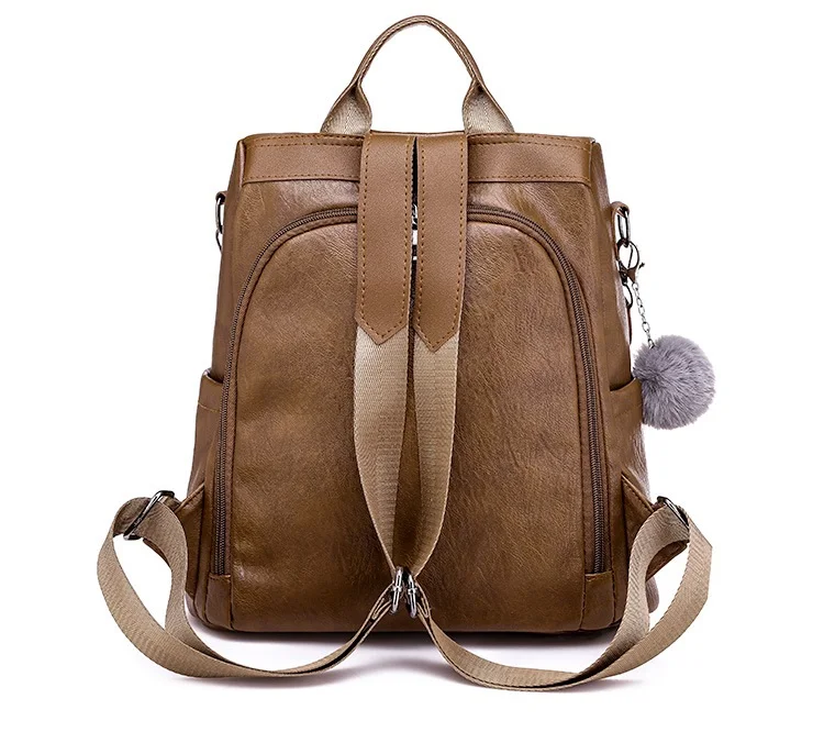 Винтажный брендовый женский рюкзак из нубука школьные рюкзаки для девочек