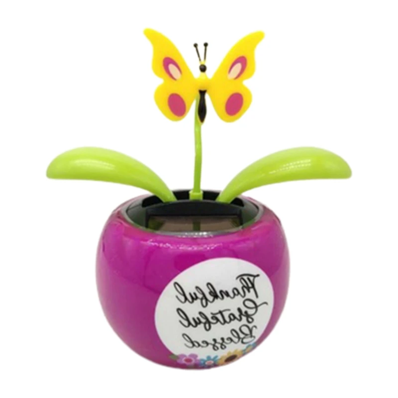 

Sunflower Solar Dancer Figure, Solar-Powered Dancing Office Desk Decor 97BC
