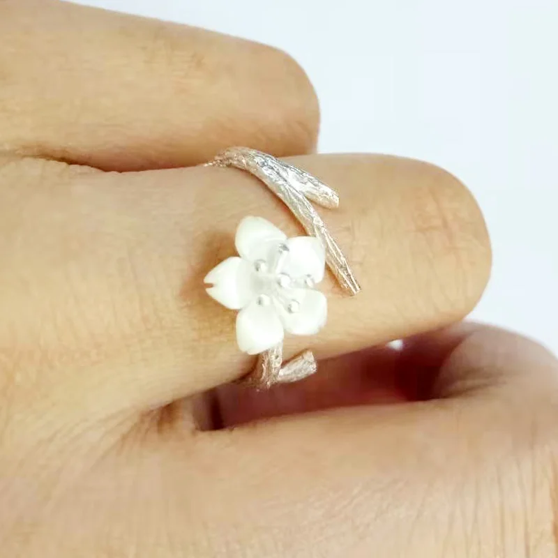 Свадебное кольцо BAIHE из стерлингового серебра 925 пробы обручальное ювелирные