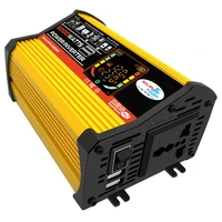6000w car power inverter converter adapter 12v to 110220v voltage transformer led display home appliances car modified dual usb