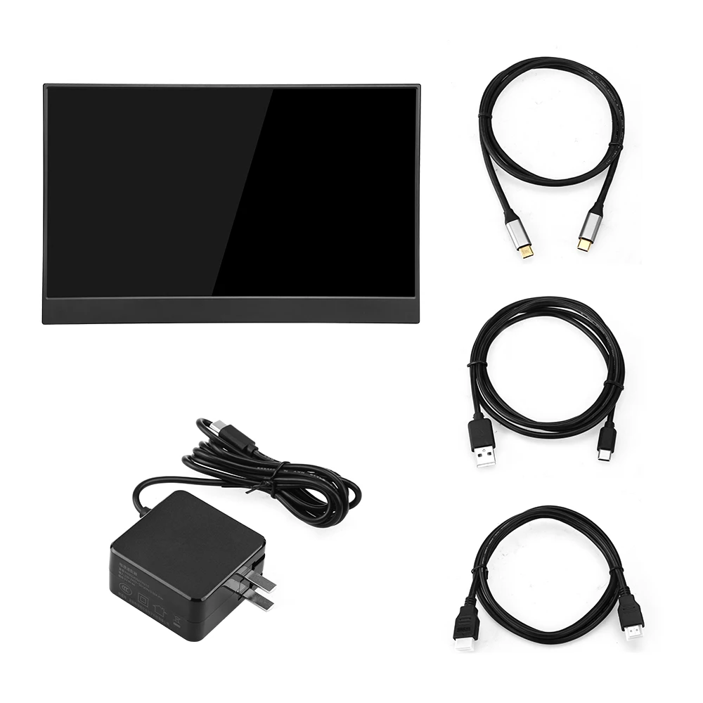 EYOYO EM15R портативный игровой монитор HDMI Type C экран 15 6 &quotFHD 1920X1080 PC PS4 Xbox IPS ЖК дисплей