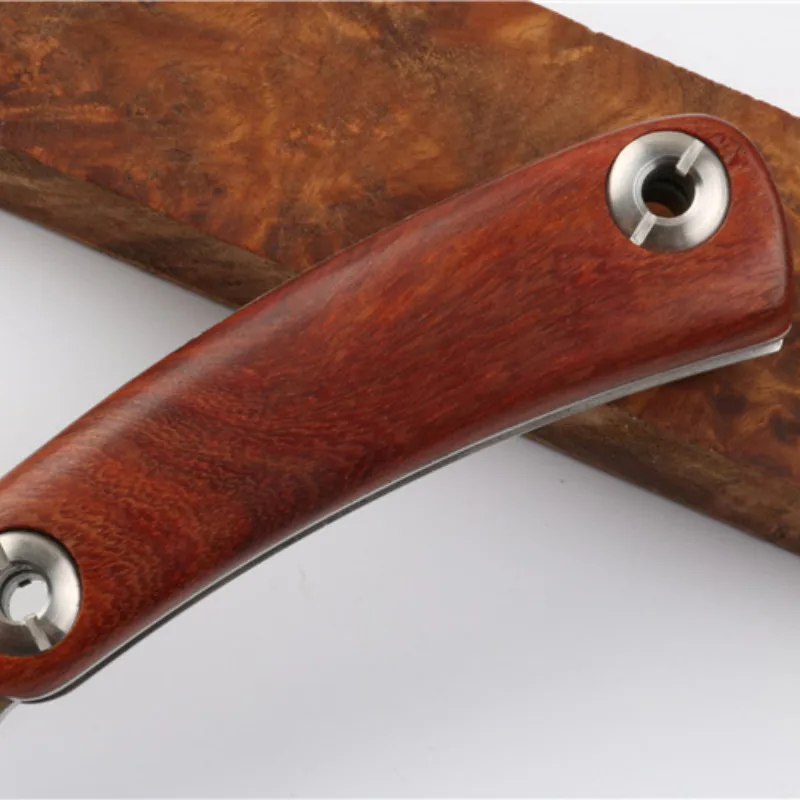 Hysenss маленький желтый Грушевый нож для бритвы Тактический походный охотничий