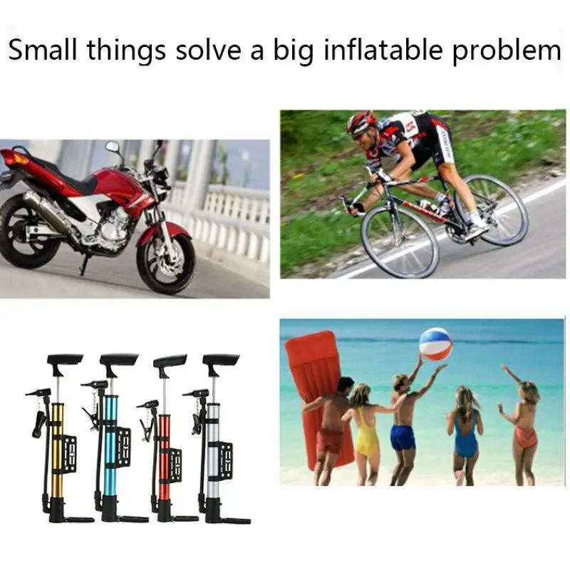 

Bicycle Pump Mountain Road Bike Air Cycling Parts Basketball Household Inflator Portable Pressure Bicycle Parts 2021