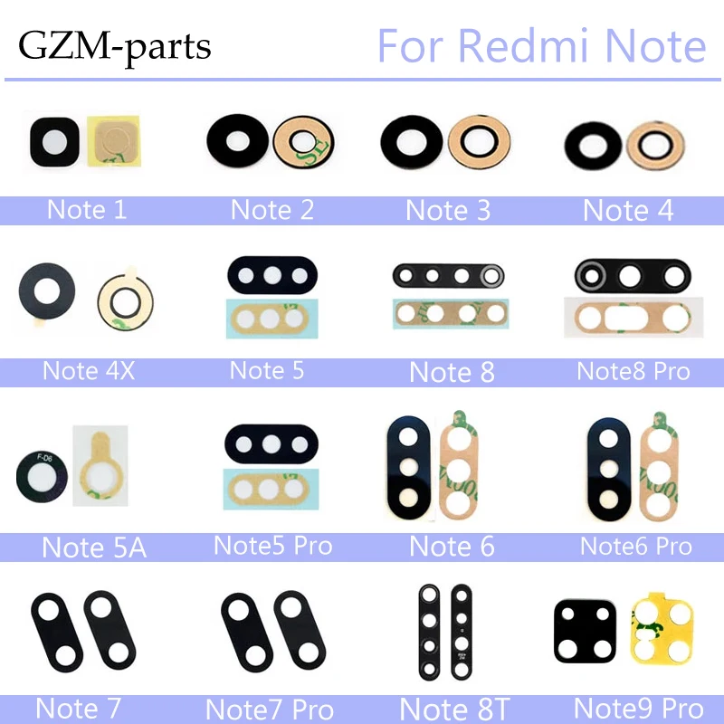 Фото Задняя стеклянная линза с наклейкой для Xiaomi Redmi Note 4x 5A 2 3 4 5 6 7 8 9S 9T 9pro камеры 1 шт. Задняя стеклянная линза с наклейкой для Xiaomi Redmi Note 4x 5A 2 3 4 5 6 7 8 9S 9T 9pro камеры 1 шт.