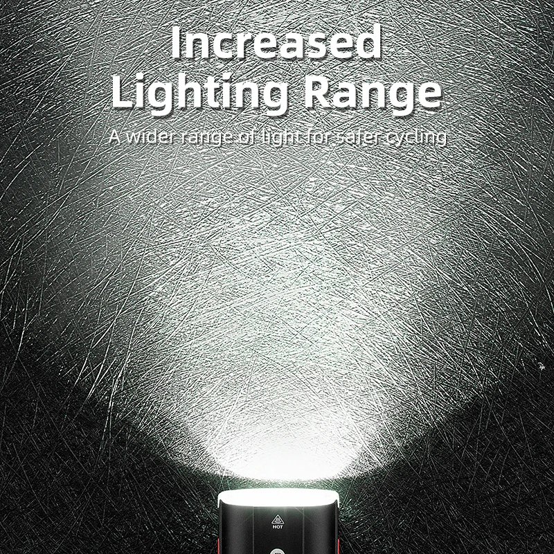 ROCKBROS Bike Front Light IPX6 Rainproof Type-c Rechargeable Bicycle Light 1000LM Cycling Headlight LED Flashlight MTB Bike Lamp