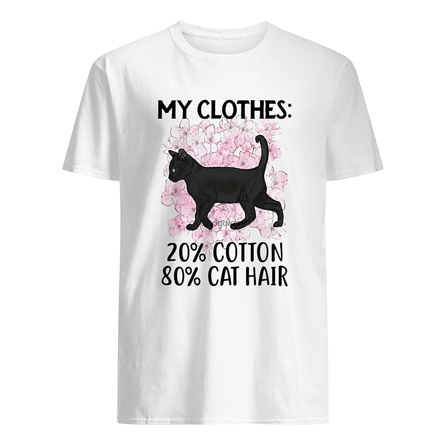 Черная кошачья и цветущая вишня моя одежда 20% хлопок 80% шерстяная рубашка |