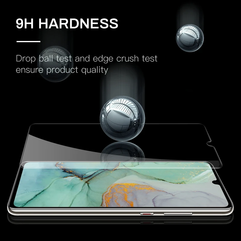 Защитное стекло amzish 9H для Huawei P20 Lite P30 Mate 20 P10 Pro P Smart 2019 защита экрана|Защитные
