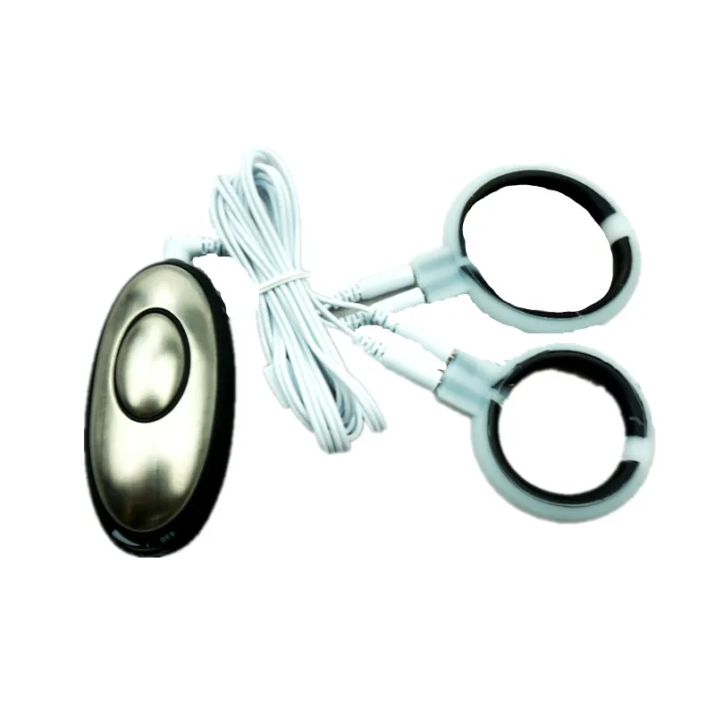 Электрошоковая стимуляция пениса кольцо для терапия связывания сексуальные