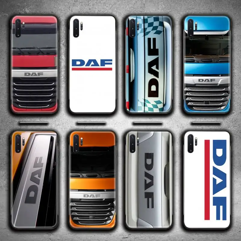 

DAF truck Phone Case For Samsung Galaxy Note20 ultra 7 8 9 10 Plus lite M51 M21 J8 Plus 2018 Prime