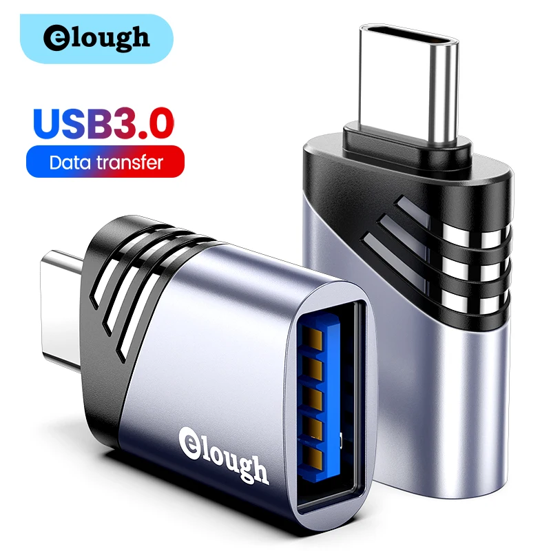 Elough – adaptateur USB type-c OTG mâle vers Micro USB femelle  convertisseur pour Macbook  iPad