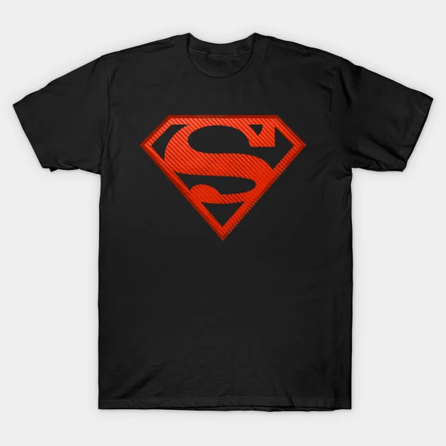 

2021 Men/Women's Summer Black Street Fashion Hip Hop Superboy - Carbon Fiber Logo T-shirt Cotton Tees Short Sleeve Tops