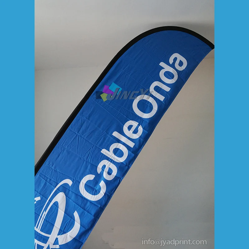 3 5 м высотой Изготовленные На Заказ Флаг-перо баннер Дисплей/пляжный слеза