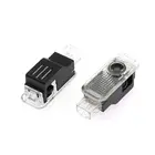 Светодиодный проектор для дверей автомобиля, ламсветильник с логотипом Ghost Shadow для Skoda Octavia Superb Roomster old Febia, 2 шт.