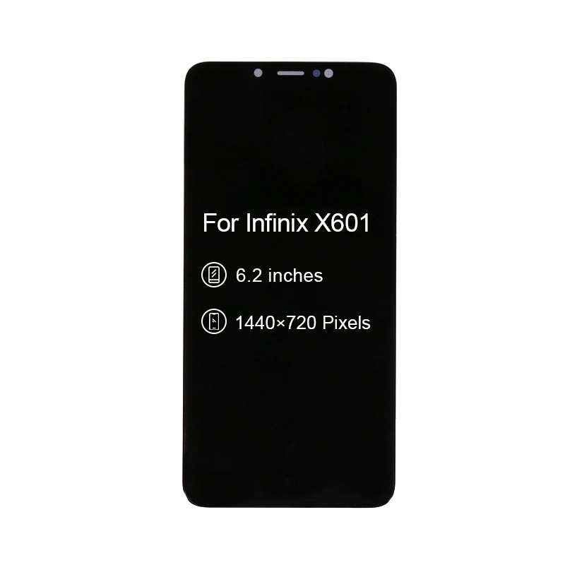 Черный ЖК-дисплей для Infinix Hot 7X624 ЖК-дисплей с сенсорным экраном дигитайзер сборка для Infinix X624 Ремонт экрана