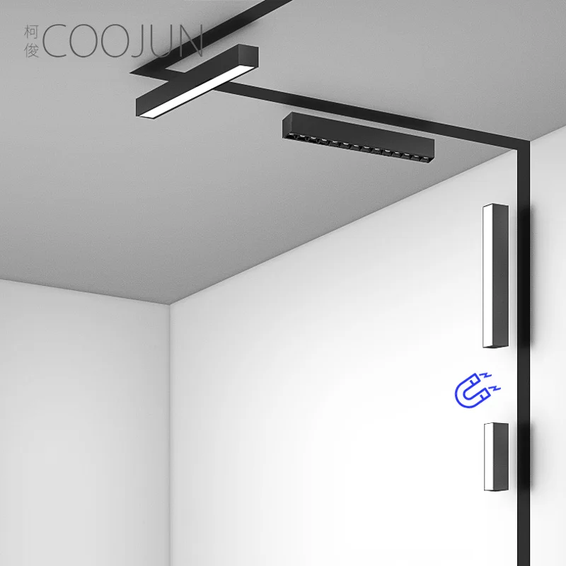 прожектора для дома Освещение внутреннего трека Магнитная потолочная система