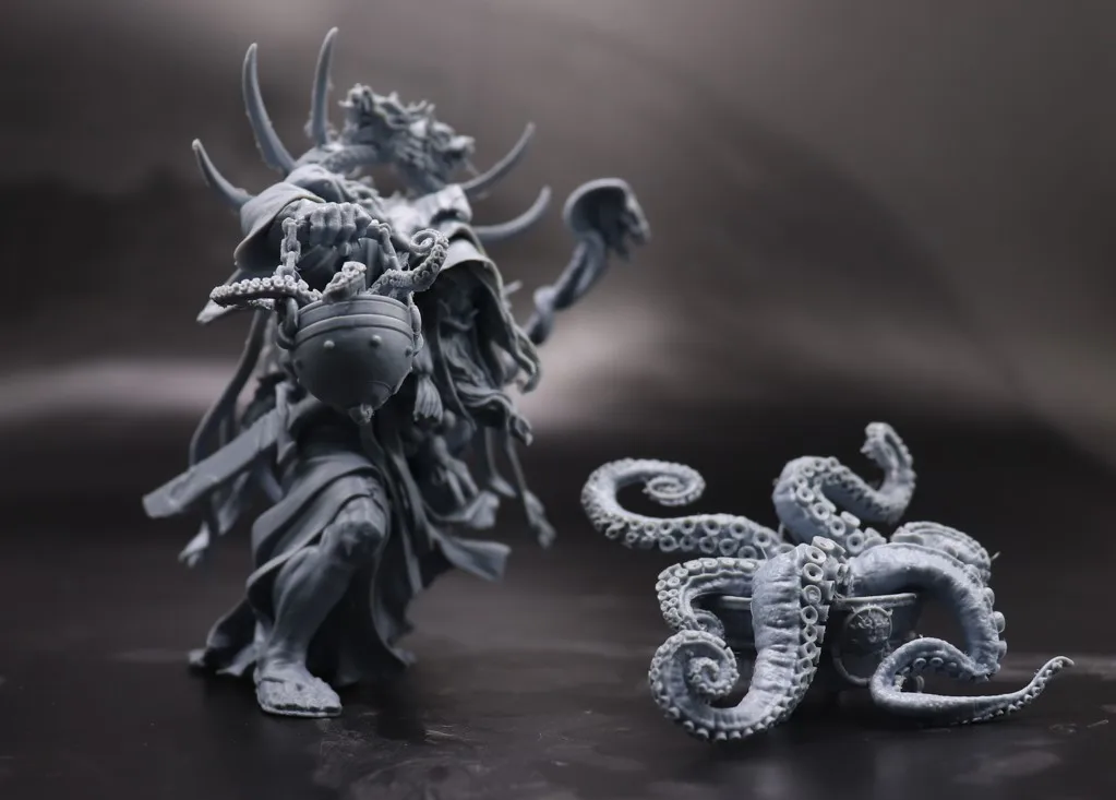 Военные игры 40K AOS Hammer Piece Модель для Gorthor без цвета из металлических материалов с