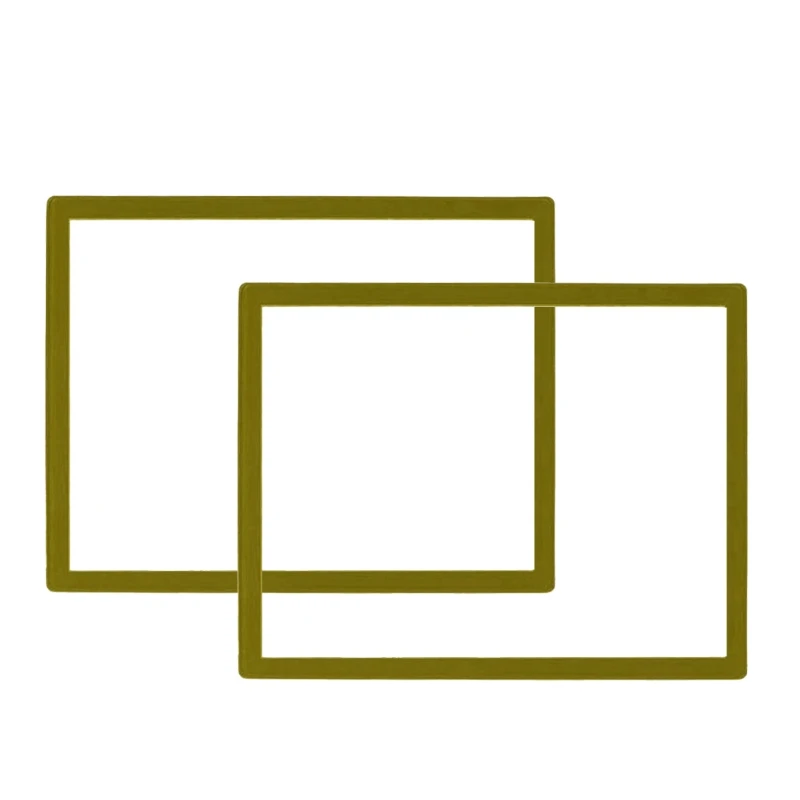 

P8DC 2Pcs for NDSL Upper LCD Screen Plastic Lens Cover Replacement Part For NDSL