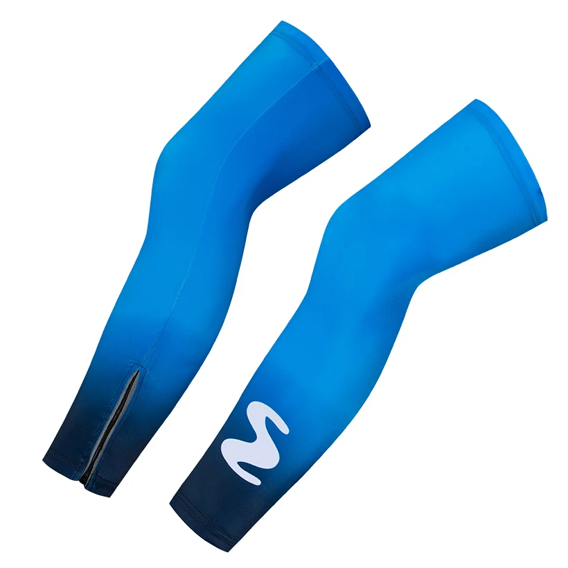 

2021 TEAM blue M Cycling jersey 20D bike Short Wear Breathable Men Ropa Ciclismo Bicycling sleeve warmers Jersey bike Pants