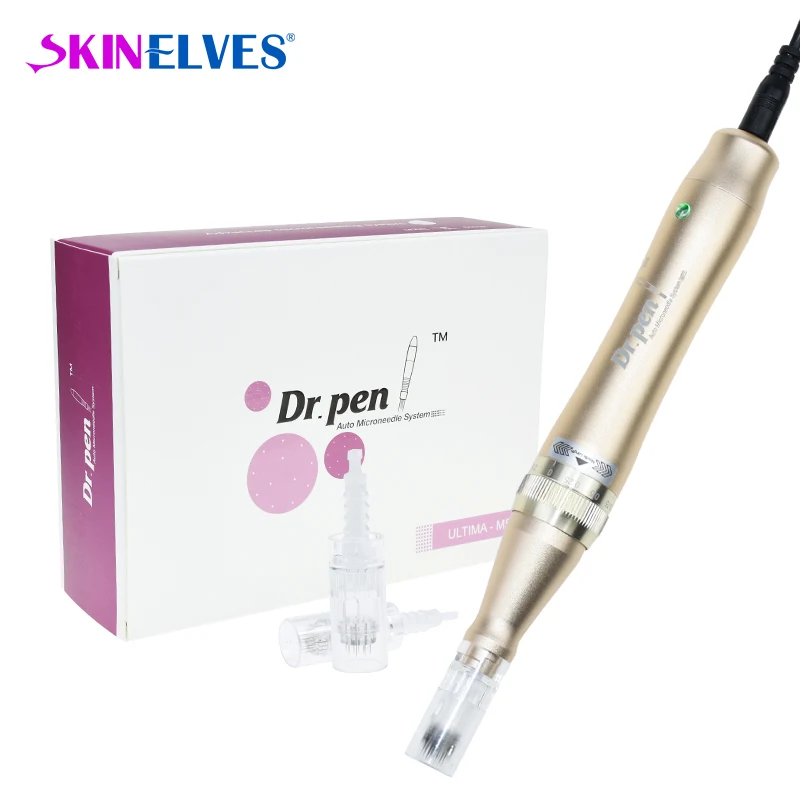 Dr. pen Ultima M5 Проводная микро-машинка для удаления игл Дерма ручка Профессиональный набор Электрический Dr ручка игла для татуировки мезотерапия микроиглы