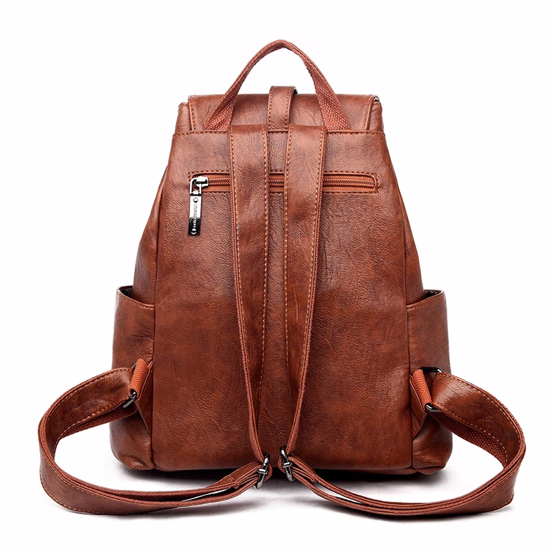 Женские кожаные рюкзаки Mochila Feminina женские высококачественные школьные сумки для