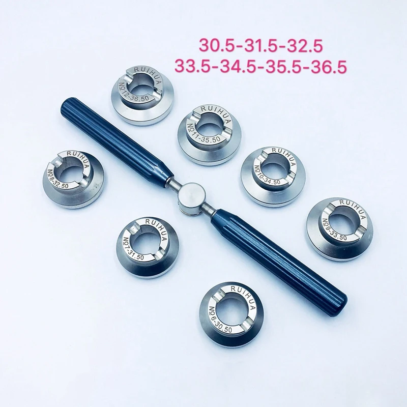 

13Pcs Tool Watch Back Case Opener 18.5mm-36.5mm Size Types Professional Watch Repair Tools Set for Rolex