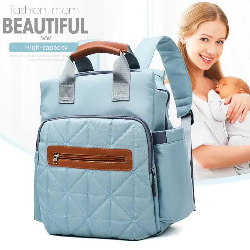 

Multi-functio Mom's Maternity Fashion Nappy Large Capacity Babys Travel Tote Diaper Stroller Mummy Bag Backpack Designer Care