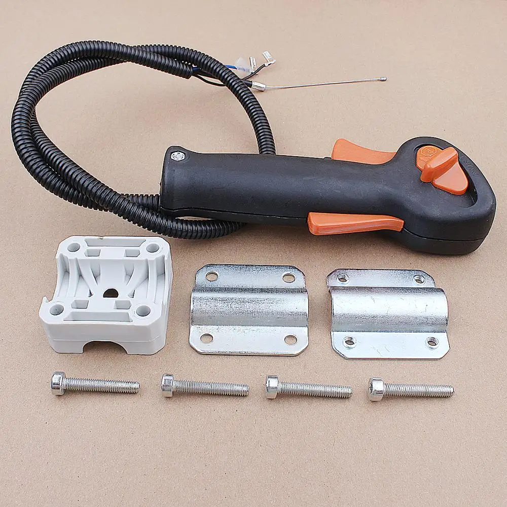Ручка управления тросом дроссельной заслонки переключатель для Stihl FS75 FS80 FS85 Strimmer