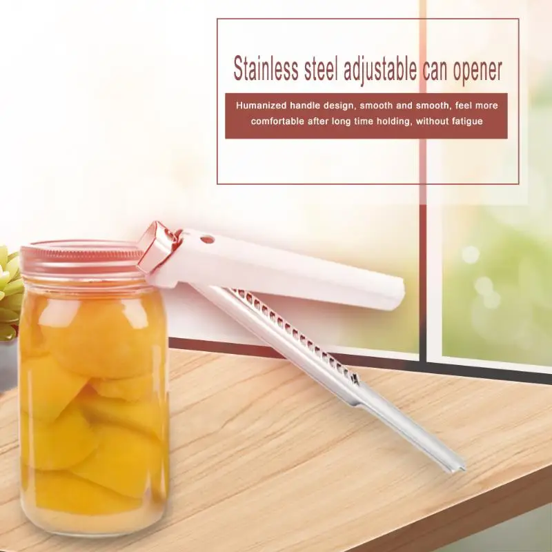 Multi-function Practical Metal Jar Lid Opener Adjustable Portable Can Bottle Remover Gripper Openers Kitchen Gadgets | Дом и сад