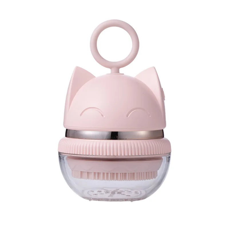 

Cute Cat Facial Cleansing Device Electric Handheld Rechargeable Facial Cleansing Pore Cleansing Device Rechargeable Portable