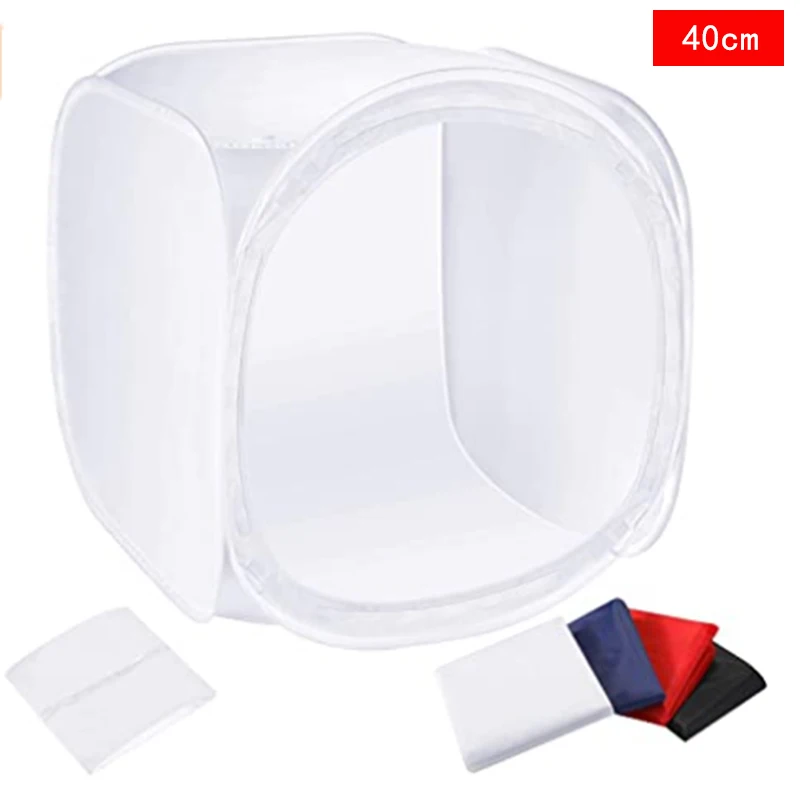 

40cm photography tent Softbox Foldable Photo Studio Softbox Shooting Tent Light Flash Diffuser Soft Box Photography Backdrops