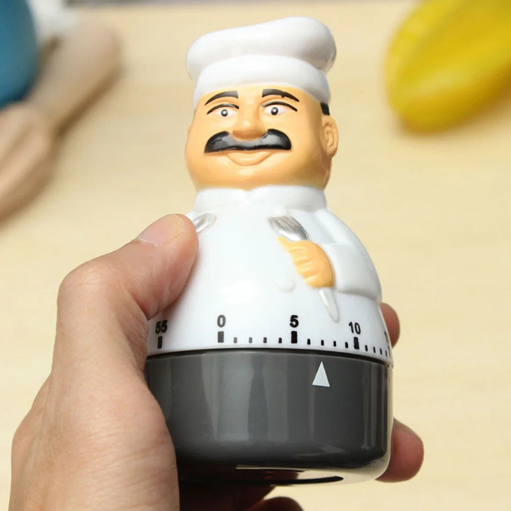 Яйцо шеф-повара 60 минут механическая кухонная Новинка забавная сигнализация