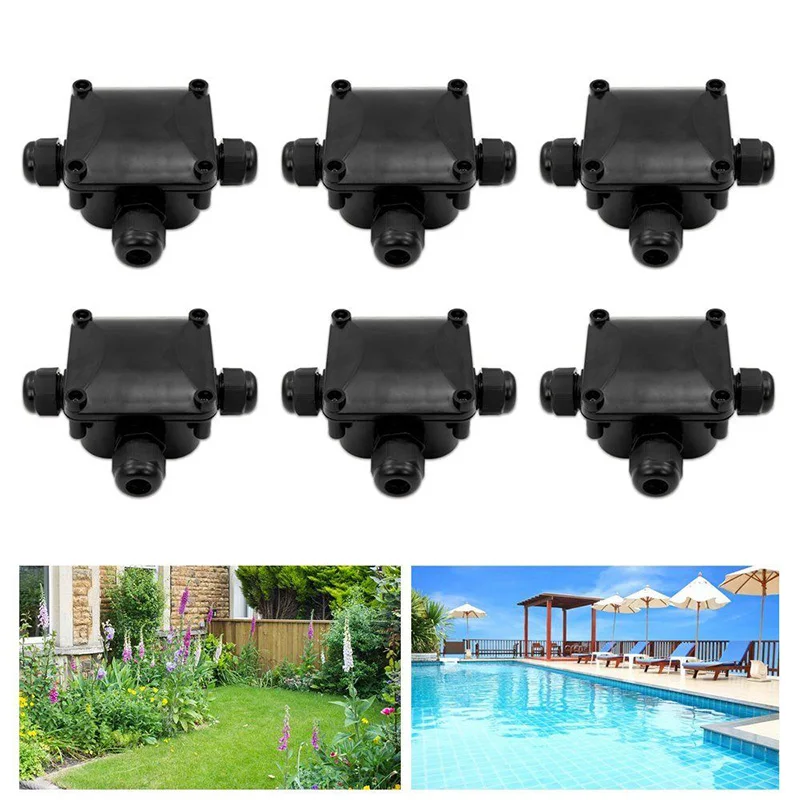 Многофункциональная распределительная коробка IP68 водонепроницаемая с 3