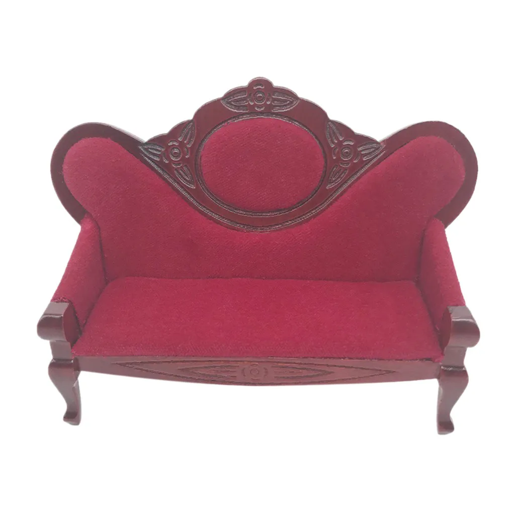 Кукольный домик мебель мини-диван набор миниатюрная гостиная дети притворяться