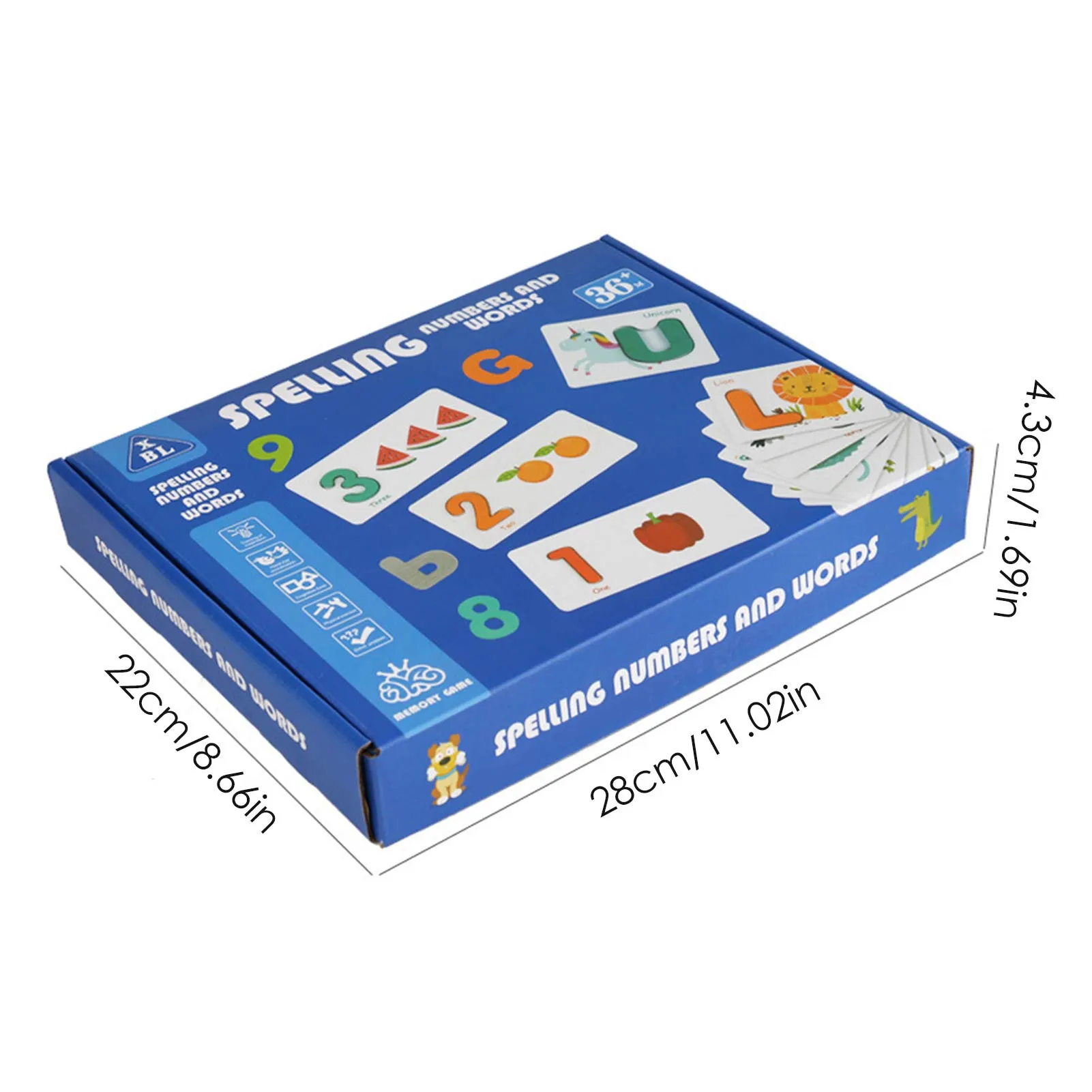 

Baby Early Education Puzzle Jigsaw Puzzle Children's Cognitive Teaching Aids Children Recognize Digital Letters Matching Puzzle