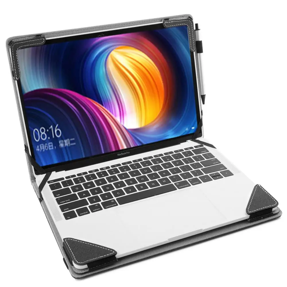 Защитный чехол для ноутбука Lenovo 13 3 дюймов Huawei 14 оболочка ASUS 12 Acer 11 кожаный HP 15 6