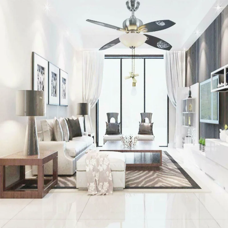 Easy Install Decorative Light Bulb Accessories Home Styling Beaded Ball Copper Durable Pendant Ceiling Fan Pull Chain 312 | Обустройство