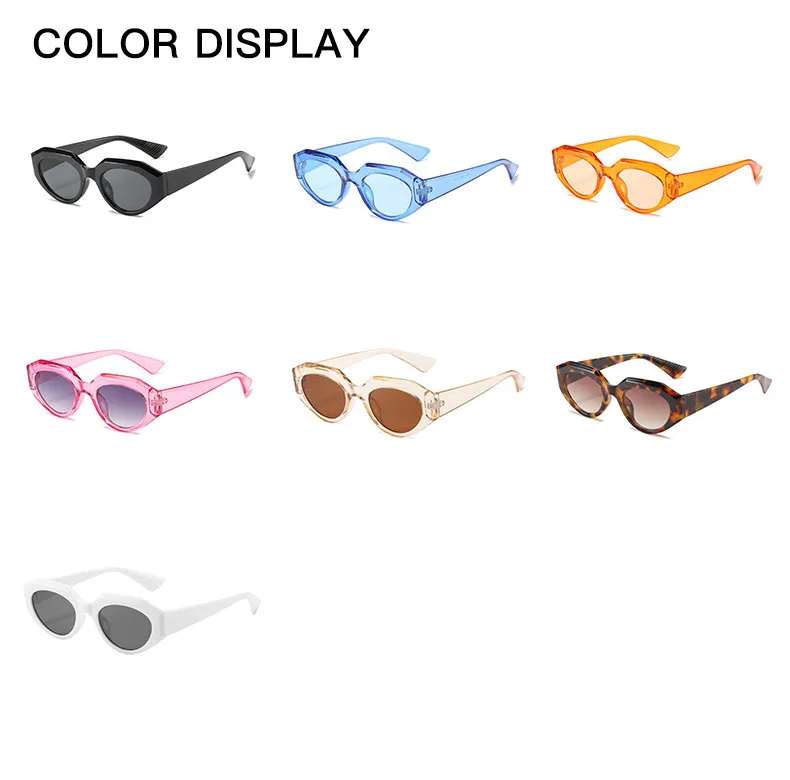 VWKTUUN Винтажные Солнцезащитные очки женские кошачий глаз маленькие