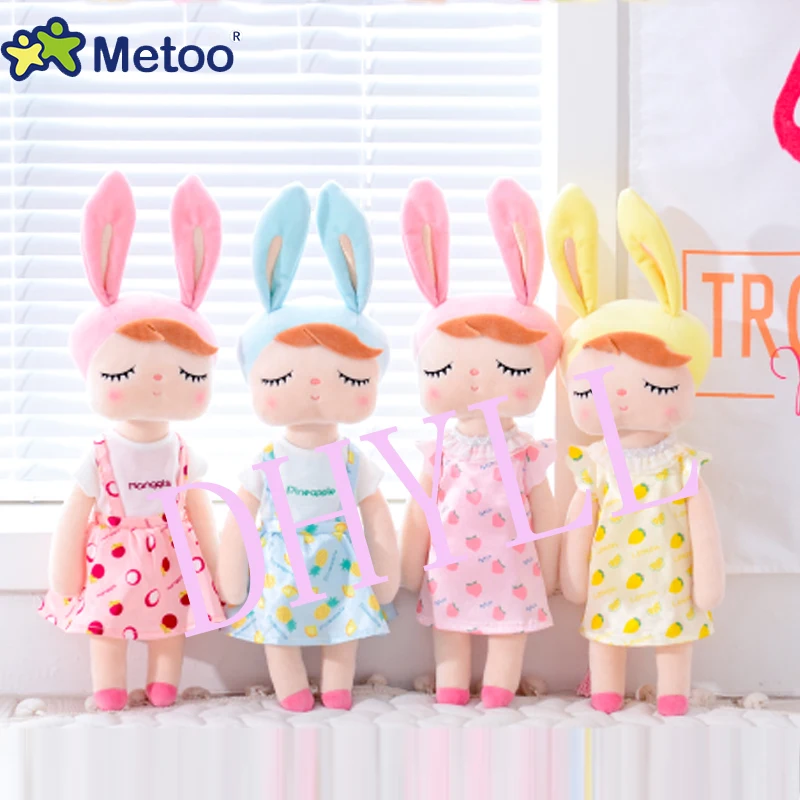 Metoo Newest Plush&ampStuffed Sweet Rabbit Cute Animals For Kids Toys Angela Doll Girls Birthday Christmas Gift Dres | Игрушки и хобби