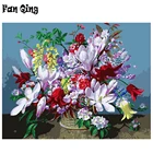 Алмазная 5D картина сделай сам, цветочная корзина, Алмазная мозаика, алмазная вышивка, распродажа, полный квадрат Стразы, домашний декор