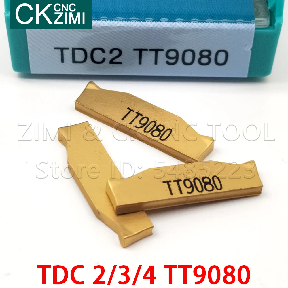 Твердосплавные вставки TDC2 TDC3 TDC4 TT9080 токарные инструменты двусторонняя Обработка