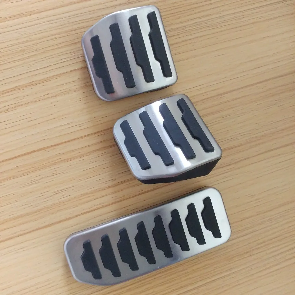 Комплект накладок на педали для Land Rover Freelander 2 LR2 2008 2014 MT 3 шт.|pedal cover|foot pedal coverpedal kit |