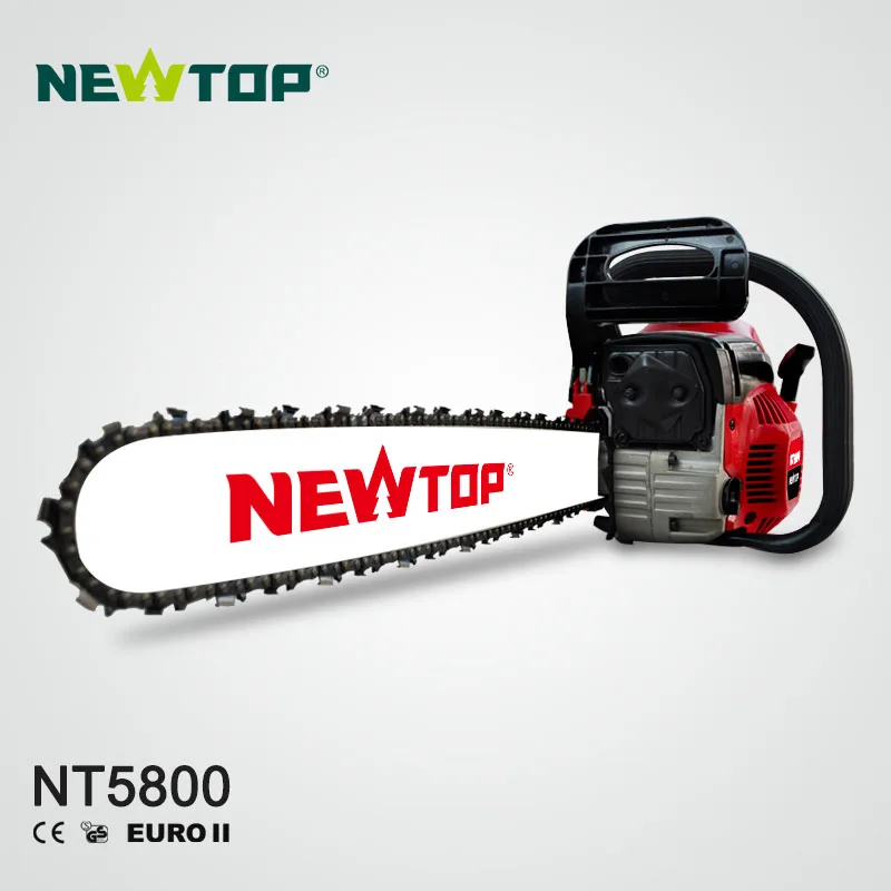

58CC garden tools machine chainsaw equipment 2-Stroke tree cutting tool