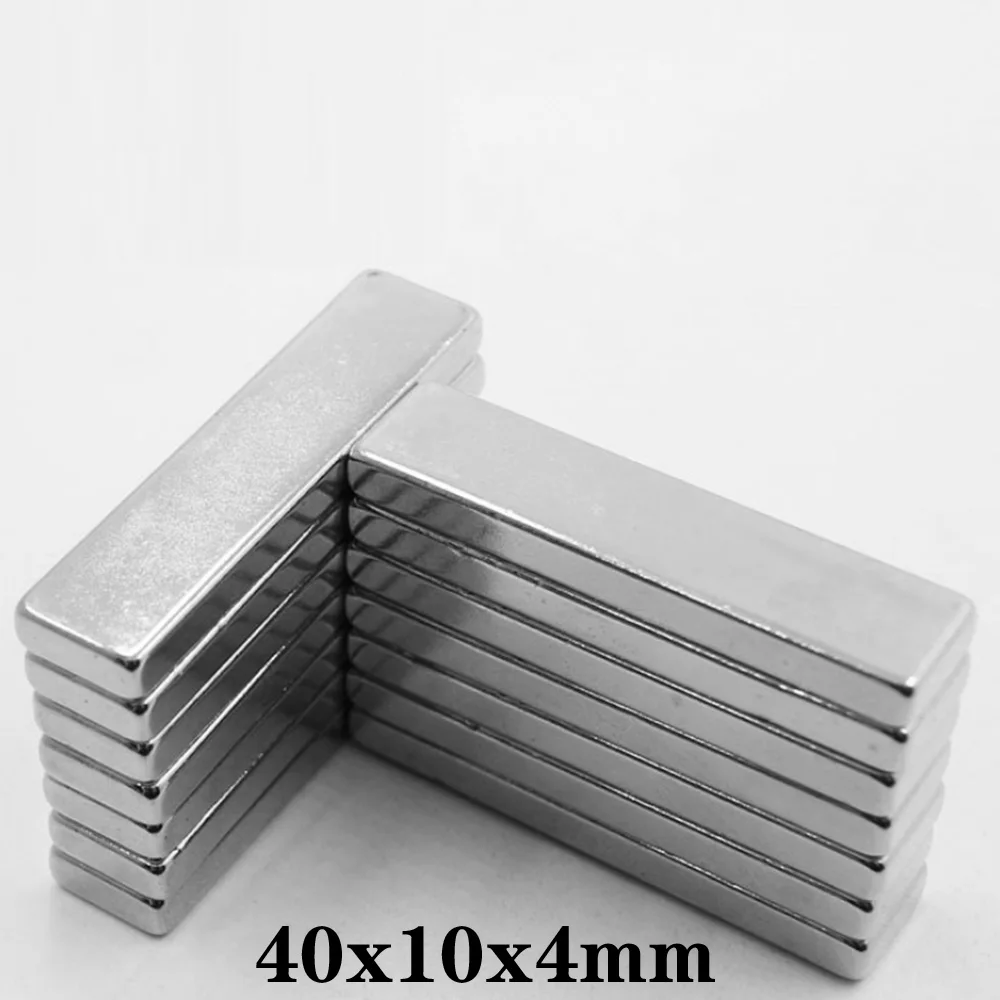 Мощные неодимовые магниты 2 ~ 40 шт. 40x10x4 мм для работ сделай сам | Обустройство дома