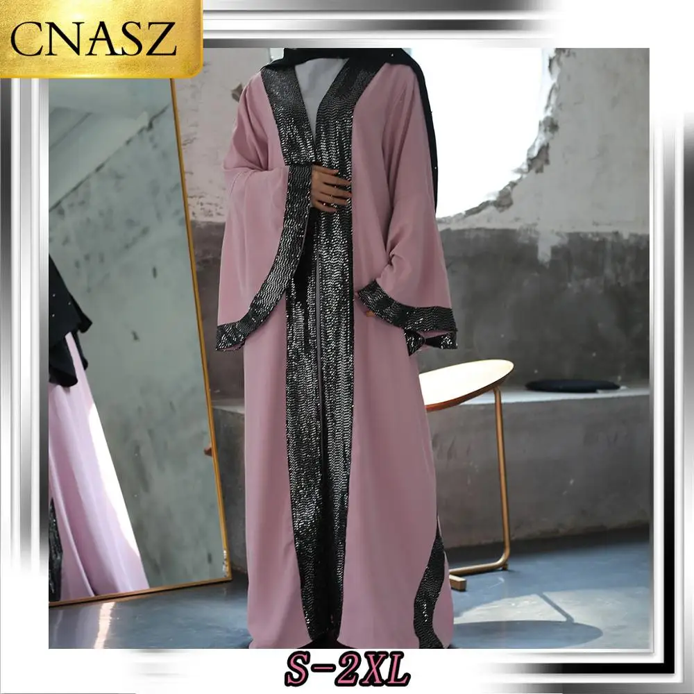 Новинка 2021 модная одежда Abaya элегантный исламский турецкий мусульманский