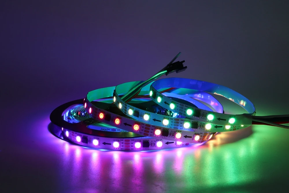 DC12V LB1934 (обновление WS2811) двухсигнальный RGB светодиодный светильник с полосками