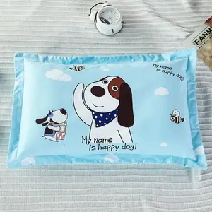 Разноцветная детская подушка с мультяшным принтом, чехол для детской подушки, наволочка для детской подушки, наволочка для детской подушки для сна, пылезащитный чехол для детской подушки