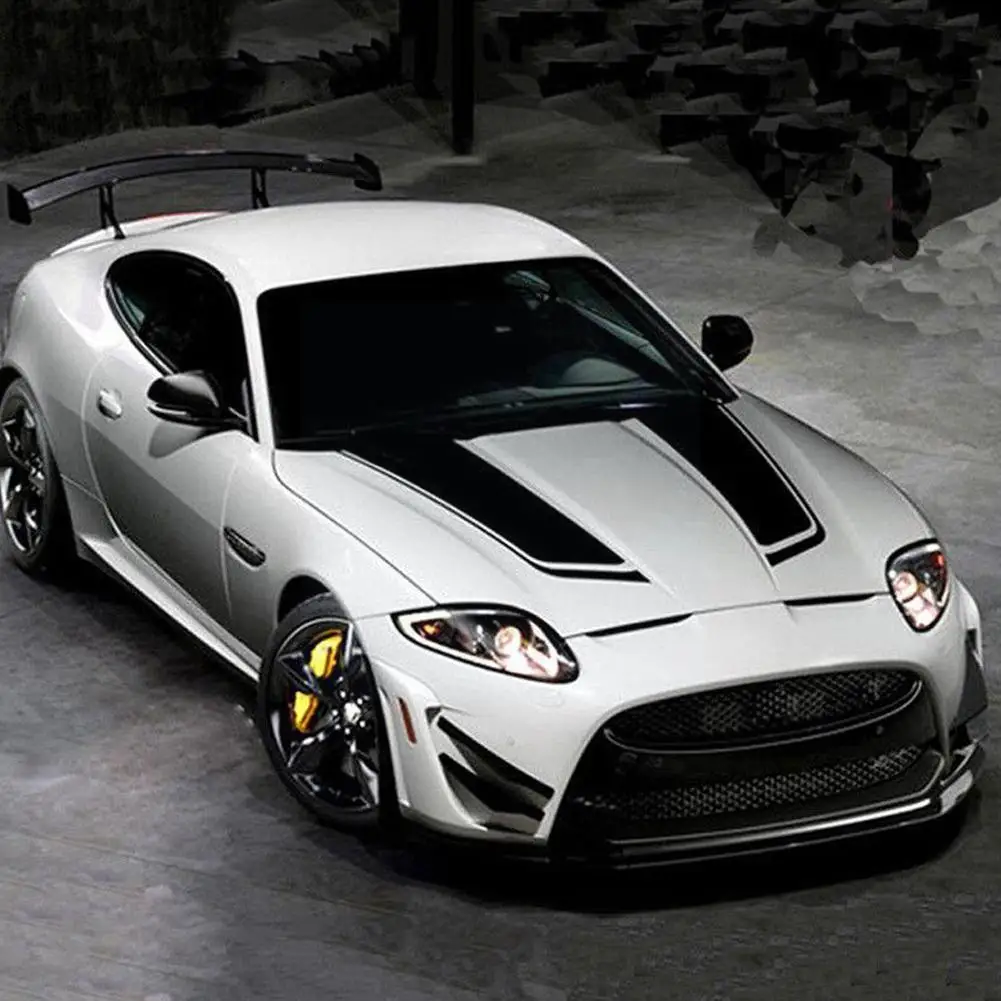 

Car Hood Stickers Auto Hood Stripes Sticker DIY Bonnet Decor Accessories For BMW Honda Toyota Car Stickers and Decals R1K7