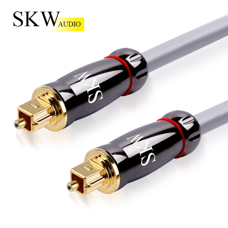 Цифровой оптический аудиокабель SKW кабель toslink spdif 5 1 канала м/1 м/2 м/3 м/5 м для DVD TVB CD